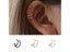 12pcs/set Fashion Gold Ear Cuffs Leaf Clip Earrings For Women Climbers No Carousel 5