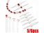 5/6Pcs Open Beading Needles Pins Curved Needle Beads Bracelet Necklace DIY Carousel 4