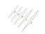 5/6Pcs Open Beading Needles Pins Curved Needle Beads Bracelet Necklace DIY Carousel 5