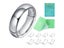Ring Size Adjuster Silicone Invisible Clear 8 Sizes Loose Rings Reducer Fit For Carousel 3
