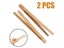 2Pcs Bamboo Wooden Tea Clips For Kitchen Teaware Carousel 4