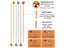 12Pcs Stainless Steel Cocktail Picks Bar Tools Drink Stirring Sticks Drinks Carousel 5