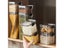 Sealed Plastic Food Storage Jars With Lids For Fridge Kitchen Carousel 4