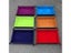 1pc Rectangle Storage Tray PU Leather Velvet Folding Dice Tray Table Games Key Carousel 3