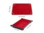 1pc Rectangle Storage Tray PU Leather Velvet Folding Dice Tray Table Games Key Carousel 6