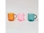 Heat Resistant Glass Colorful Coffee Glasses With Handle Household Milk Carousel 8
