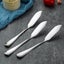 6pcs Stainless Steel Butter Knife Cheese Dessert Jam Knifes Cream Bread Cutter Carousel 5