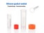 25/50Pcs 1-10ml Plastic Test Tubes Vials Sample Container Powder Craft Screw Carousel 5