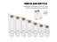 10Pcs Mini Clear Glass Bottles With Cork Stopper For Wedding DIY Carousel 8