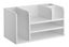 Gorilla Office: Space Saving Desktop Organizer - White Carousel 2