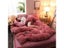 Solid Color Velvet Duvet Cover For Household Winter Warmth Thick Bedding Set Carousel 4