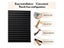 White Blind For Window Temporary Window Shade Light Filtering Pleated Fabric Carousel 5