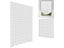 White Blind For Window Temporary Window Shade Light Filtering Pleated Fabric Carousel 2