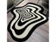 Creative Irregular Rug Living Room Carpet Black White Geometry Home Decoration Carousel 5