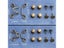 Set Nail-free Metal Jeans Button Snaps DIY Clothing Buckles Carousel 7