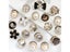 10/20pcs Button Brooch Buttons Detachable Clothes Decor Carousel 1