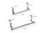 Over Door Towel Rack Bathroom Kitchen Cabinet Hanger Carousel 3