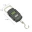 1pc Black 50kg Portable Electronic Portable Luggage Scale LCD Digital Display Carousel 7