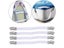 4Pcs Ironing Board Cover Sofa Clip Fasteners Carousel 3