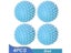 4Pcs PVC Dryer Ball Reusable Laundry Ball Washing Machine Drying Fabric Carousel 1