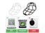 Baseball Cap Washer Rack Anti-deformation Cap Protector For Dishwasher Washing Carousel 6