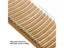Wooden Washboard Manual Laundry Large Board Anti-slip Thicke Laundry Scrub Carousel 4