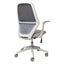 Mondo Soho Office Chair - Light Grey Mesh Back with Fabric Seat and Arm Rest Carousel 4