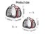 Pet Shoulder Bag Cat Carrier Outdoor Travel Breathable Puppy Kitten Capsule Carousel 7