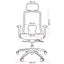 Buro Elan Ergonomic Chair, Light Grey Mesh Back, Fabric Seat, Seat Slide, Arm... Carousel 6