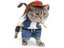 Funny Pet Dog Cat Halloween Costume Dog Cowboy Clothes Pet Dog Costumes For Carousel 2