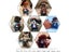 Funny Pet Dog Cat Halloween Costume Dog Cowboy Clothes Pet Dog Costumes For Carousel 7