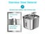 Stainless Steel Cat Fountain With Water Mark Automatic Cats Water Dispenser Carousel 3