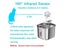 Stainless Steel Cat Fountain With Water Mark Automatic Cats Water Dispenser Carousel 4