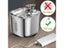 Stainless Steel Cat Fountain With Water Mark Automatic Cats Water Dispenser Carousel 6