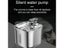 Stainless Steel Cat Fountain With Water Mark Automatic Cats Water Dispenser Carousel 7