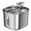 Stainless Steel Cat Fountain With Water Mark Automatic Cats Water Dispenser Carousel 1