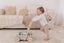 Bubble: Wooden Baby Push Cart & Walker with 46 Building Blocks Carousel 3