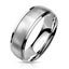Mirror Polished Stepped Edge Band Ring Carousel 1