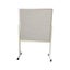 900mm High Double Sided Pinboard with Standard Fabric on Stand with Wheels (C... Carousel 6