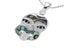 Paua Tiki Head Sterling Silver Charm Pendant Carousel 2