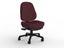 Knight's Plymouth 3 Lever Crown Fabric Task Chair Carousel 1