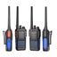3x TECHOMAN TM820P UHF PRS 5 Watt 168 Channel Walkie Talkies Blue/Orange Carousel 7