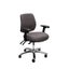 Buro Roma 3 Lever Mid Back Office Chair with Arm Rest, Charcoal Fabric, Polis... Carousel 1