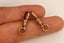 Antique 9ct Gold fob clips Carousel 4