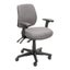 Buro Roma 3 Lever Mid Back Office Chair with Arm Rest, Charcoal Fabric, Nylon... Carousel 1