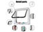 Cat Puppy Safety Gate 4 Way Lock ABS Plastic Dog Cat Flap Door Carousel 8