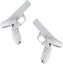 NEW VR Game Gun for Oculus Quest 2 Controllers Pistol Case Carousel 8