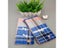 NEW Cotton Printed Men's 5PCS 38cm Square/triangle Towel With Pocket Scarf Hand Carousel 3
