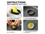 2pcs Egg Frying Ring Circle Breakfast Pancake Fried Egg Mold Round Stainless Carousel 6