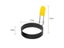 2pcs Egg Frying Ring Circle Breakfast Pancake Fried Egg Mold Round Stainless Carousel 7